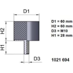 KK 1021694 cylindrical bushing