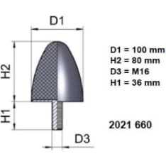 KK 2021660 cone bushing