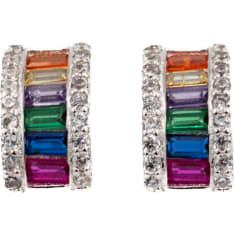 Silver Bar 1287 earrings