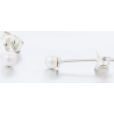 Silver Bar 1307 Helmi 3 mm hopeakorvakorut