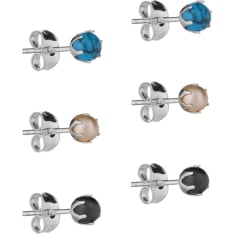 Silver Bar 1378 earrings