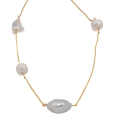 Silver Bar 1435 necklace
