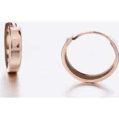 Silver Bar 2444 3-12 flakka-rengas hopeakorvakorut