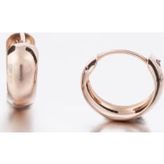 Silver Bar 2446 4-10 PJ kullatut hopeakorvakorut