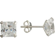 Silver Bar Earrings