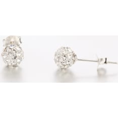 Silver Bar Pallo 6 Bling hopeakorvakorut