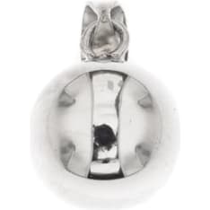 Silver Bar Ringing ball silver pendant