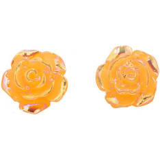 Silver Bar Peach Rose hopeakorvakorut