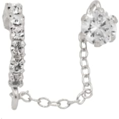 Silver Bar 6961 earrings