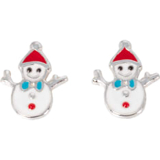 Silver Bar 8681 earrings