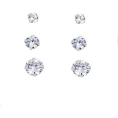 Silver Bar 8738 earrings