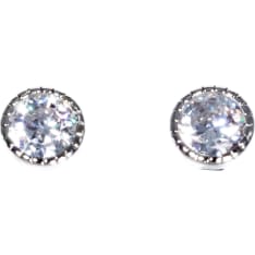 Silver Bar 8753 earrings