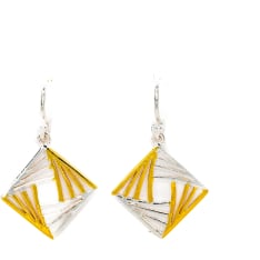 Silver Bar 8833 earrings