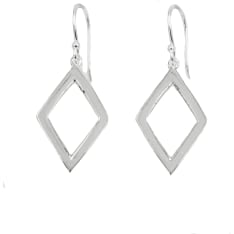 Silver Bar 9001 earrings