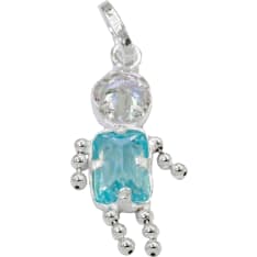 Silver Bar 9099 chick pendant