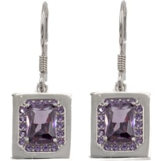 Silver Bar 9211 earrings