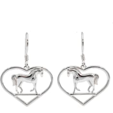 Silver Bar 9237 earrings