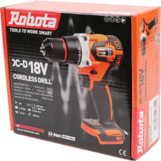 Robota DC-D18V akkuporakone 13mm istukalla