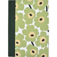 Notebook A5 Unikko light green
