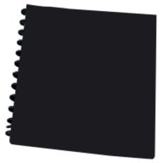 Tear folder with front pocket