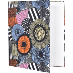 Marimekko Siirtolapuutarha monivärinen A4 rengaskansio