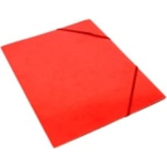 Lyreco A4 red corner lock folder