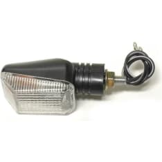 Hyper Mini blinkers, black, clear glass