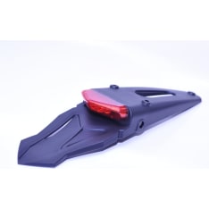 Psychic rear fender extension with red glass