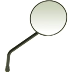 Hyper black chrome pair of mirrors