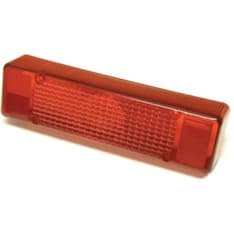 Sno-X 01-104-18 Yamaha snowmobile rear light glass