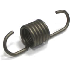 Snowmobile exhaust spring
