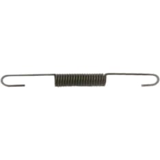 Snowmobile exhaust spring