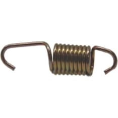 Snowmobile exhaust spring