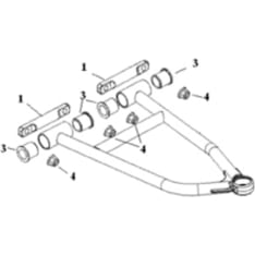 Sno-X Polaris lower control arm puzzle kit