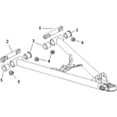 Sno-X Polaris lower control arm puzzle kit