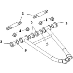 Sno-X Polaris lower control arm puzzle kit