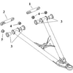 Sno-X Polaris lower control arm puzzle kit