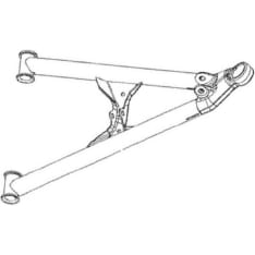 Sno-X Polaris Rush/Switchback/Rmk Assault alatukivarsi vasen