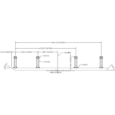 Sno-X 4" 90° C&A Pro guide rail