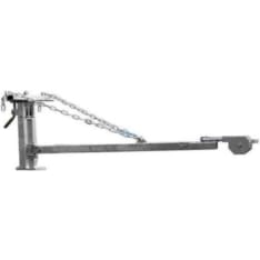 ATV log cart lifting boom