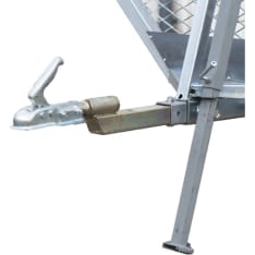 Bronco support leg for log cart