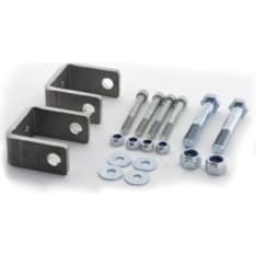 Pallet attachment set for log cart
