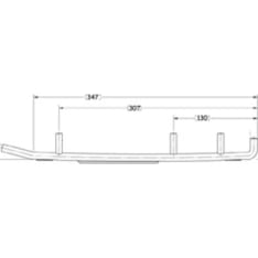 Sno-X Ripper Four 4" kovametalli ohjaripari