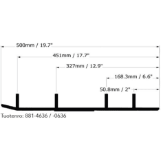 Sno-X Defender ohjari pari