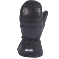 Snowpeople Black leather glove