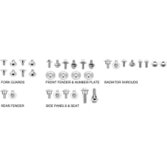 Sixty5 Honda ruuvi- ja pulttisarja