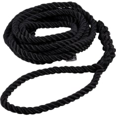 Qvarken Classic 16mm 6m black mooring rope with loop
