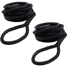 Qvarken 10mm 2m black resting rope 2 pcs