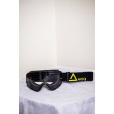 AMOQ MX Vision Magnetic Black-HiVis Clear crossilasit