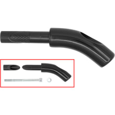 Sno-X Handlebar end hook 45' Black